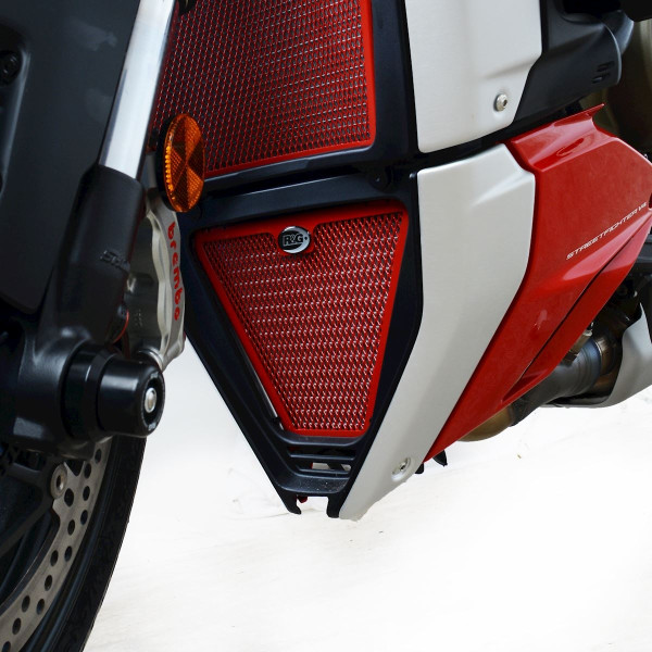 R&G Oil Cooler Guard for Ducati Streetfighter V4(S) '20-, Panigale V4R '19-, Panigale V4(S) '18- & Panigale Speciale '18-